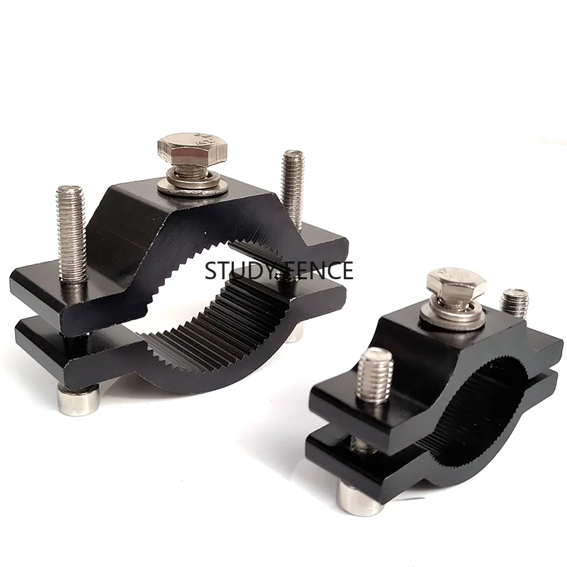 1pc Aluminum Alloy Lamp Fixture Fixing Bracket Aluminum Alloy Fixture Spotlight Tube Clamp Household Hardware Accessories