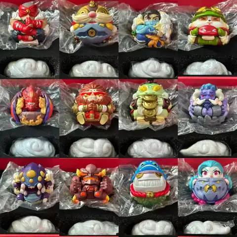 BaronNashor InfernalDrake Teemo Yasuo Jinx Alistar Wukong TahmKench Fizz Corki Malphite Leesin Lucky Cloud Figure Original