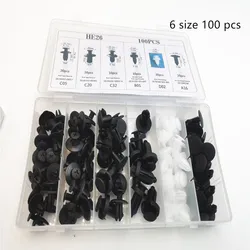 100Pcs Auto Fastener Clip Voor Mazda 2 3 5 6 CX-3 CX-4 CX-5 CX5 CX-7 CX-8 CX-9 Atenza Axela