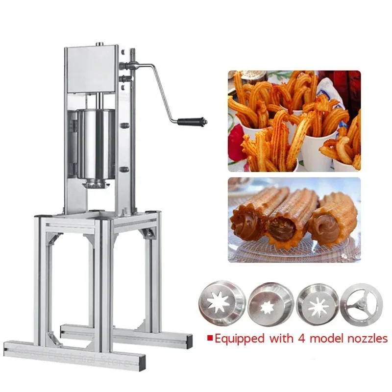 Latin Fruit Machine Maker 5L/7L Commercial Churros Maker Stainless Steel Spanish Churros Making Machine Food Processors