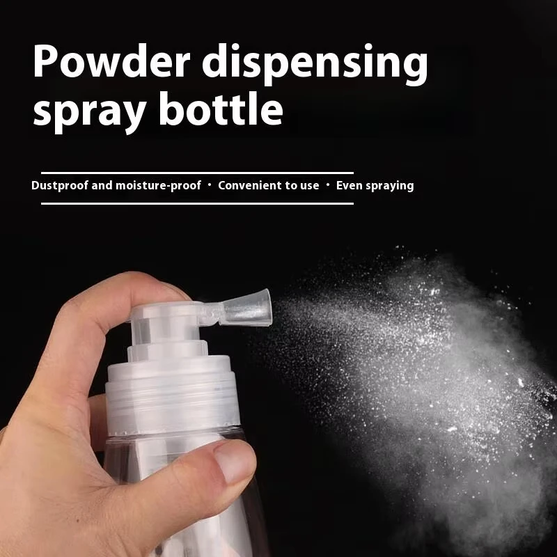 180ML Barber Spray Bottle Refillable Hair Salon Talcum Powder Container Styling Tools for Barber Top