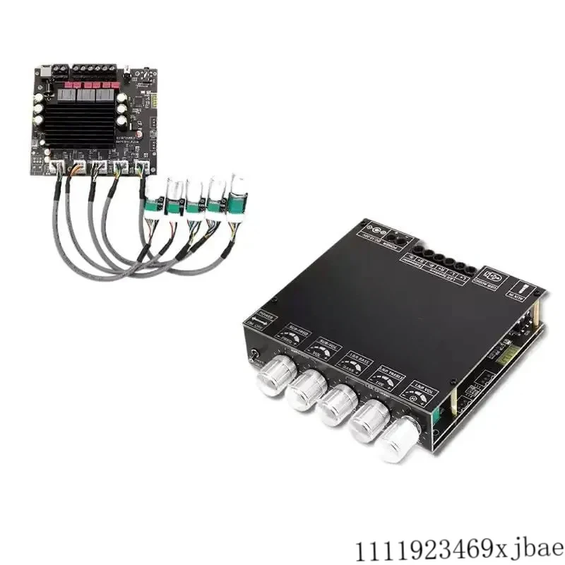 

DC12-30V ST21PRO Bluetooth Amplifier 2.1 Channel 100W*2+ 200W Subwoofer HiFi Stereo TPA3221 Digital Audio Amplifier APP control