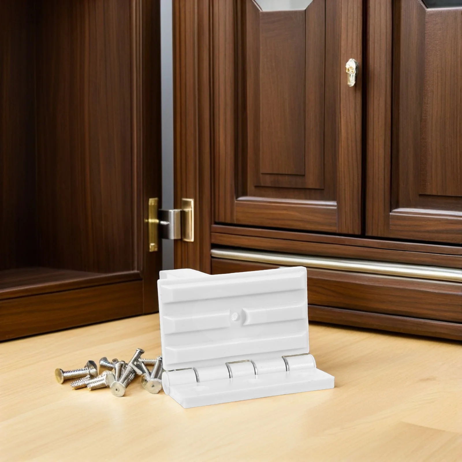 

2Pcs Sauna Room Door Hinges PVC Replacement for Shower Glass Door Sturdy Waterproof Hinge Parts Steam Room Accessory