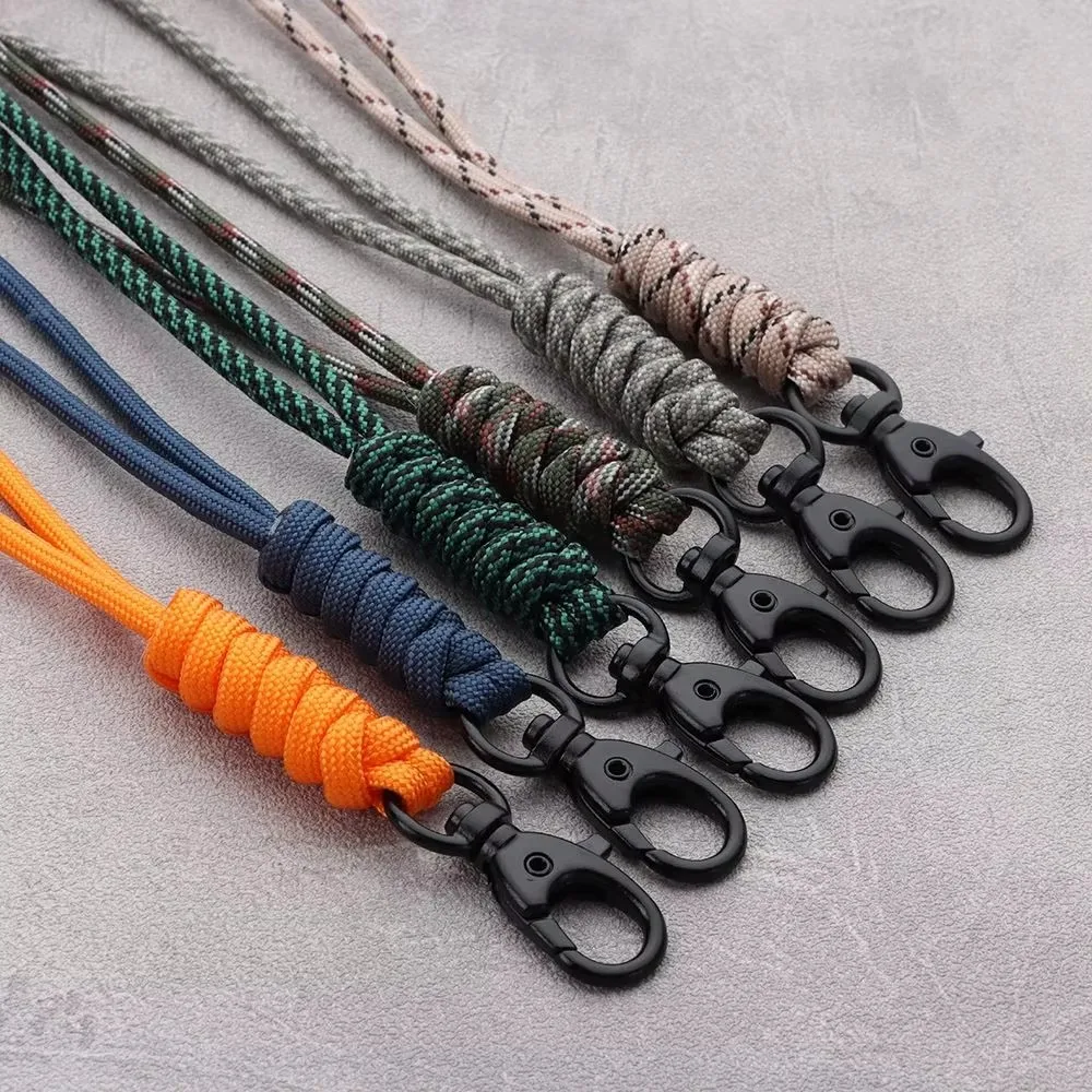 Paracord Keychain Lanyard with Rotatable Buckle 3