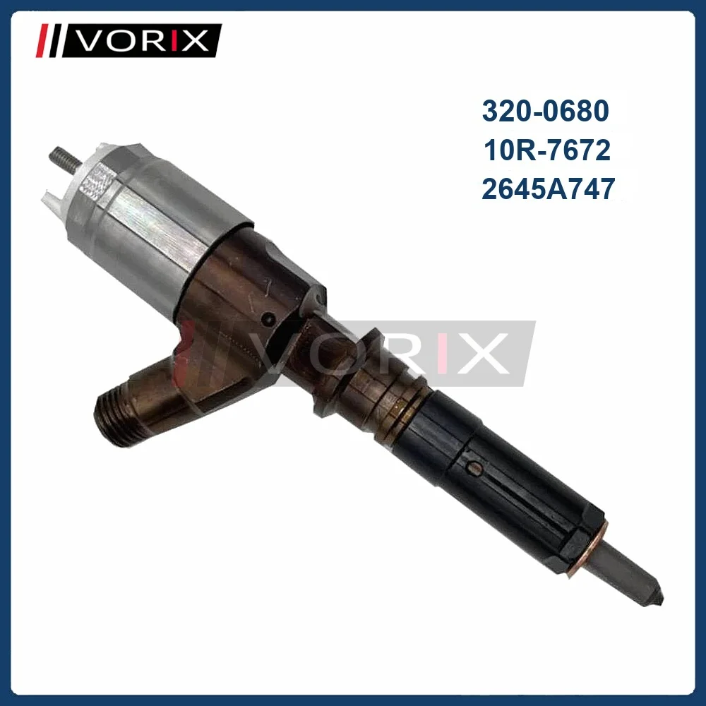 

320-0680 10R-7672 2645A747 Fuel Injector For Caterpillar CAT PERKINS C4.4 C6.6