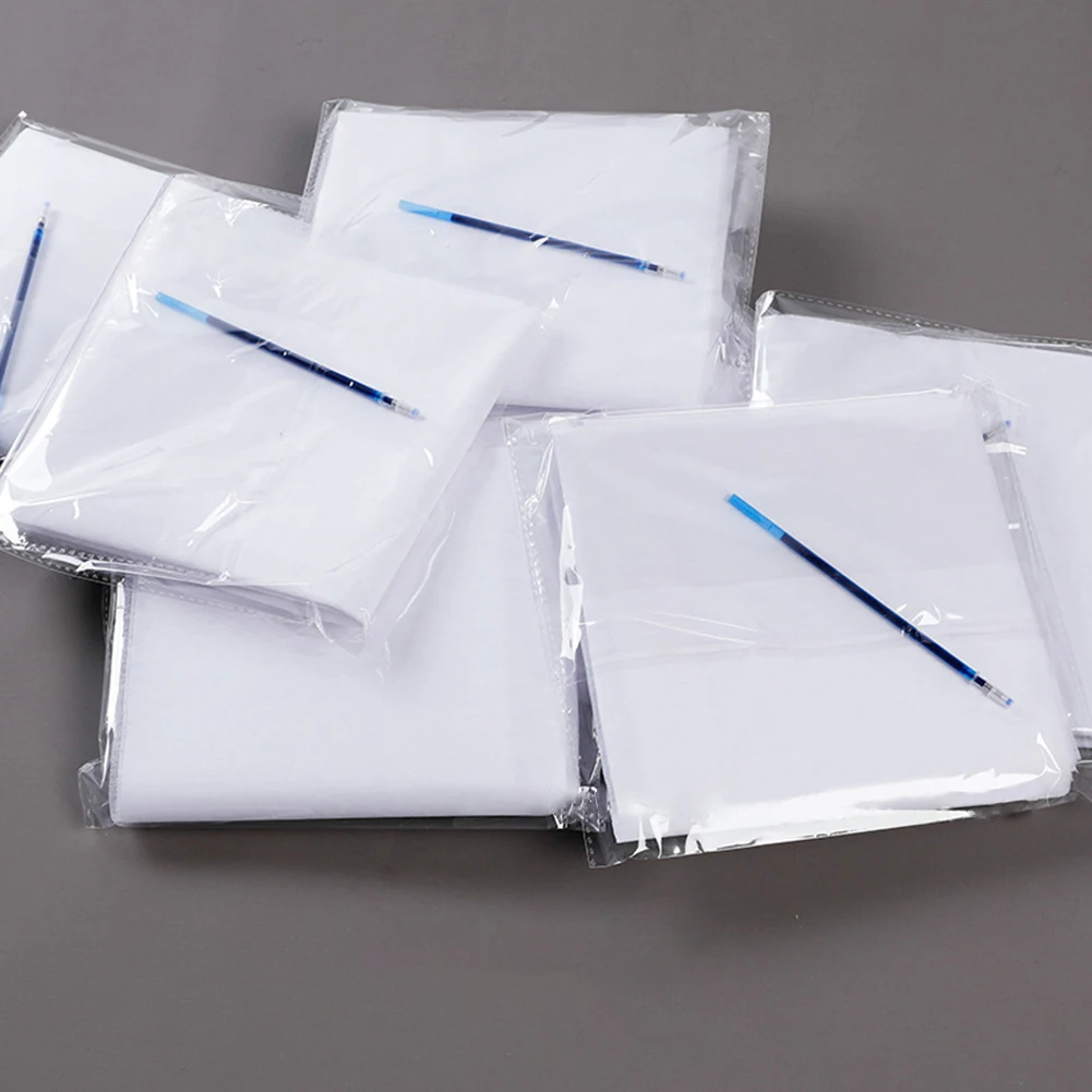 DIY Handmade Embroidery Embroidery Transfer Paper for stabilizer Sheets Transfer Paper Water Soluble Fit Various Hoops