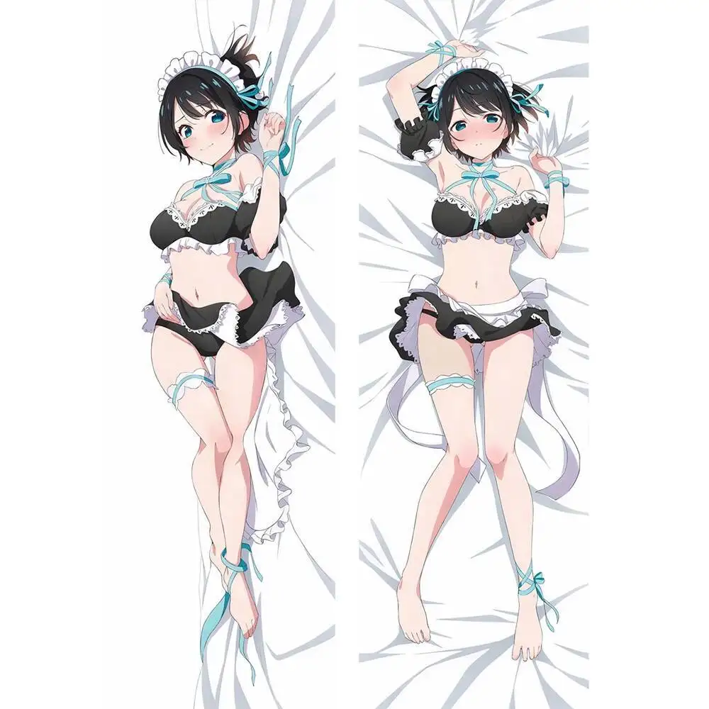 

Rent A Girlfriend Dakimakura 2WAY Шарнирный чехол для тела Аниме Подушка Чехлы для подушек