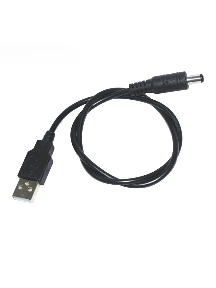 Câble de charge USB 5V vers DC de 1m, cordon d'alimentation 5,5x2,1mm, prise 5V 1A, câble de charge pour bande LED, rétroéclairage TV, ruban lumineux