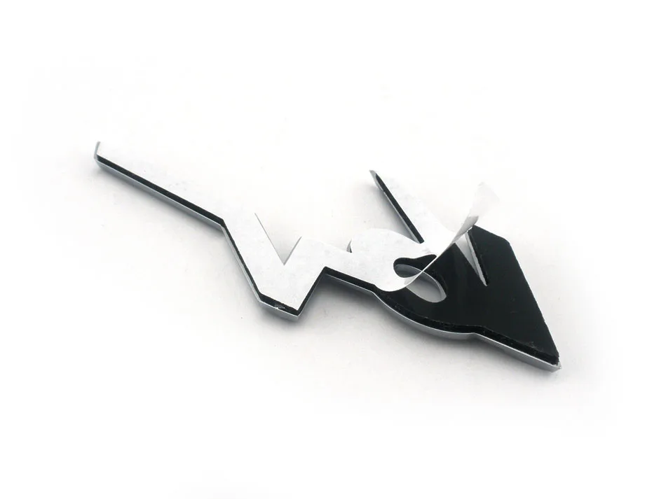 3D 16V chrome auto emblem badge car sticker for Citroen peugeot polo honda accord crv benz audi toyota camry corolla