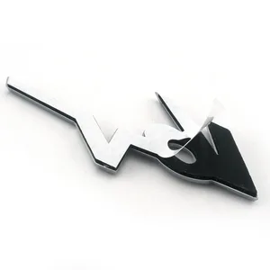 3D -Chrom -Auto -Emblem -Car -Label für Citroen, Peugeot, Polo, Honda, Accord, CRV, Benz, Audi, Toyota Camry, Corolla, 16V 12 Hauptverkäufe Peugeot Emblem - №5