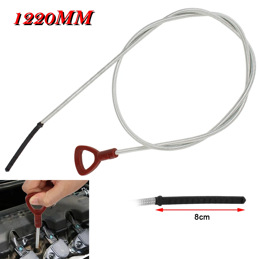 Engine Oil 1220mm Transmission Gearbox Dipstick 140589152100 For Mercedes Benz W163 W203 W208 W210 W211 W220 722.6