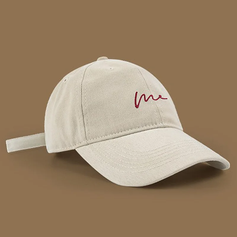 للجنسين قبعة بيسبول كبيرة حافة واسعة ظلة قبعة الوجه التخسيس الرياضة الكورية نمط قبعة منقار البط القطن موضة تخفيف #1