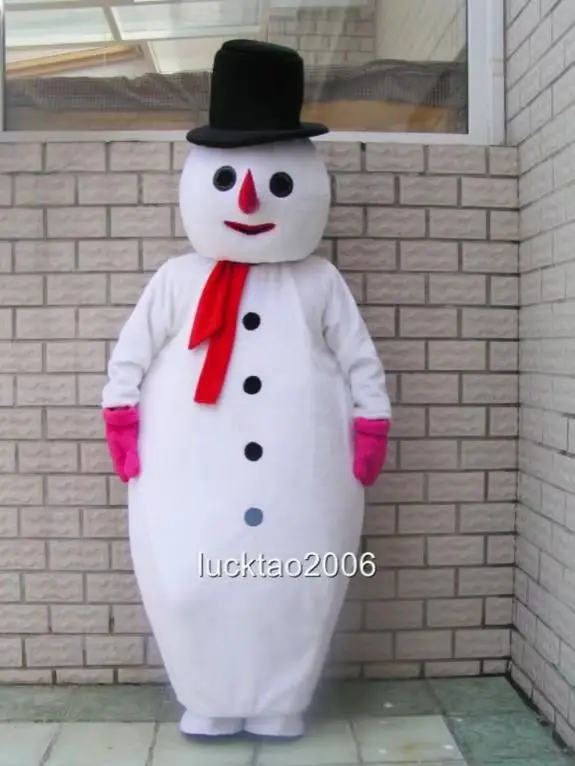 

Новый взрослый лучший продажа прекрасный снеговик животное мультфильм костюм талисмана Рождественское нарядное платье Хэллоуин костюм талисмана