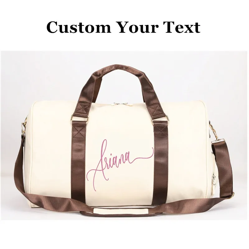 

Customize Personalized Duffel Bag, Bridesmaid Gift, personalized Weekend Bag, Gym Bag，Personalized Gift