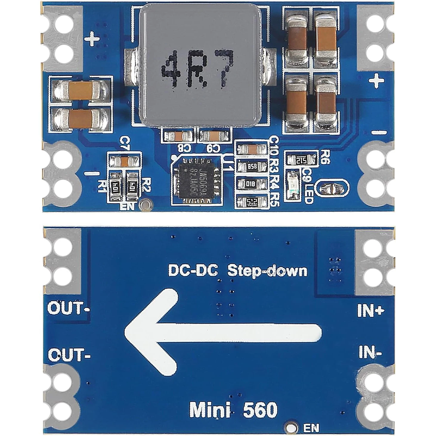 6pcs High Efficiency Output 5V 5A mini560 Step Down DC-DC Converter Voltage Regulator Buck Stabilized Power Supply Module