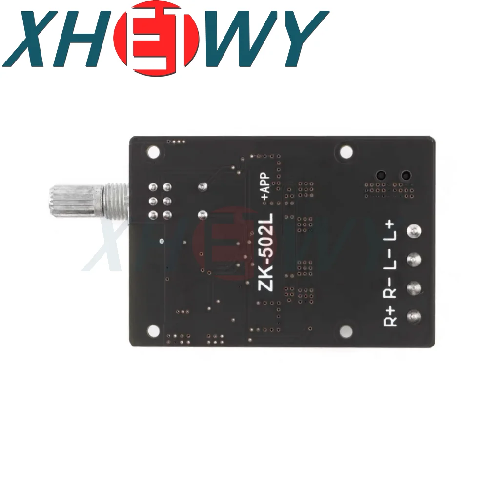 ZK-502L MINI Bluetooth 5.0 DC 5-24V Wireless Audio Digital Power amplifier Stereo board 50Wx2 Bluetooth Amp Amplificador