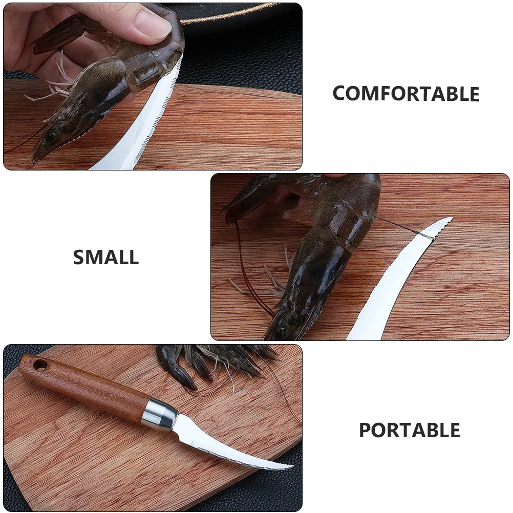 Shrimp Peeler Ergonomic Design Material Shrimp Line Cleaner Cutter Kitchen Gadgets for Home Kitchen Supplies