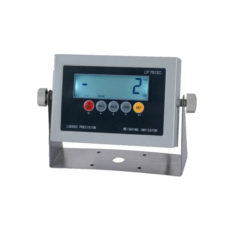 Veidt Weighing LP7512 High Precision Load Cell LCD Indicator for Digital Weight Bench Platform Floor Pallet Postal Scale