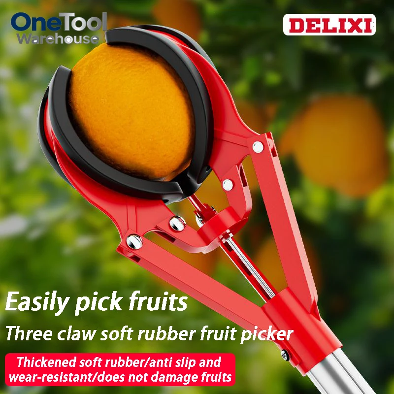 Fruit Picker Garden Fruits Picking Collector Tools Professional Gardening Fruit Pick Up Device Portable Farming Supplies