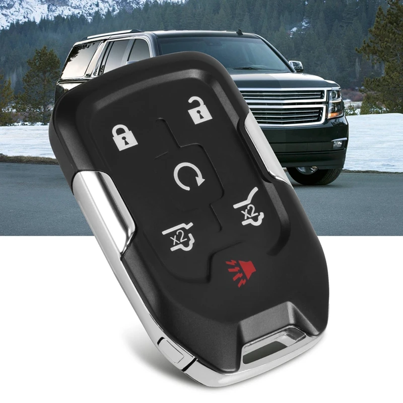 Keyless Entry Remote Smart Control For Chevrolet Suburban 2015-2020 GMC Yukon 2015-2020 Chevrolet Tahoe 2015-2019 HYQ1AA