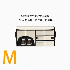 Autohandschuhfach für Auto Organizer Klappstaatsbox Trunk, Oxford Tuch 8 Hauptverkaufshandschuhe Corolla -Handschuhe - №4