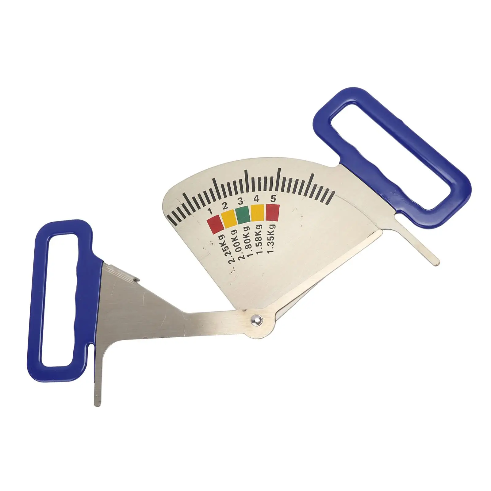 Rustproof Pig Feeding Ruler with Plastic Handles   Sow Backfat Caliper Pointer for Household