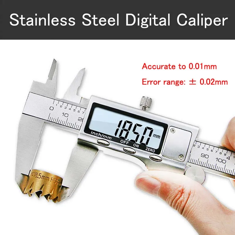 High Precision Stainless Steel Caliper 0-150Mm Electronic Digital Caliper