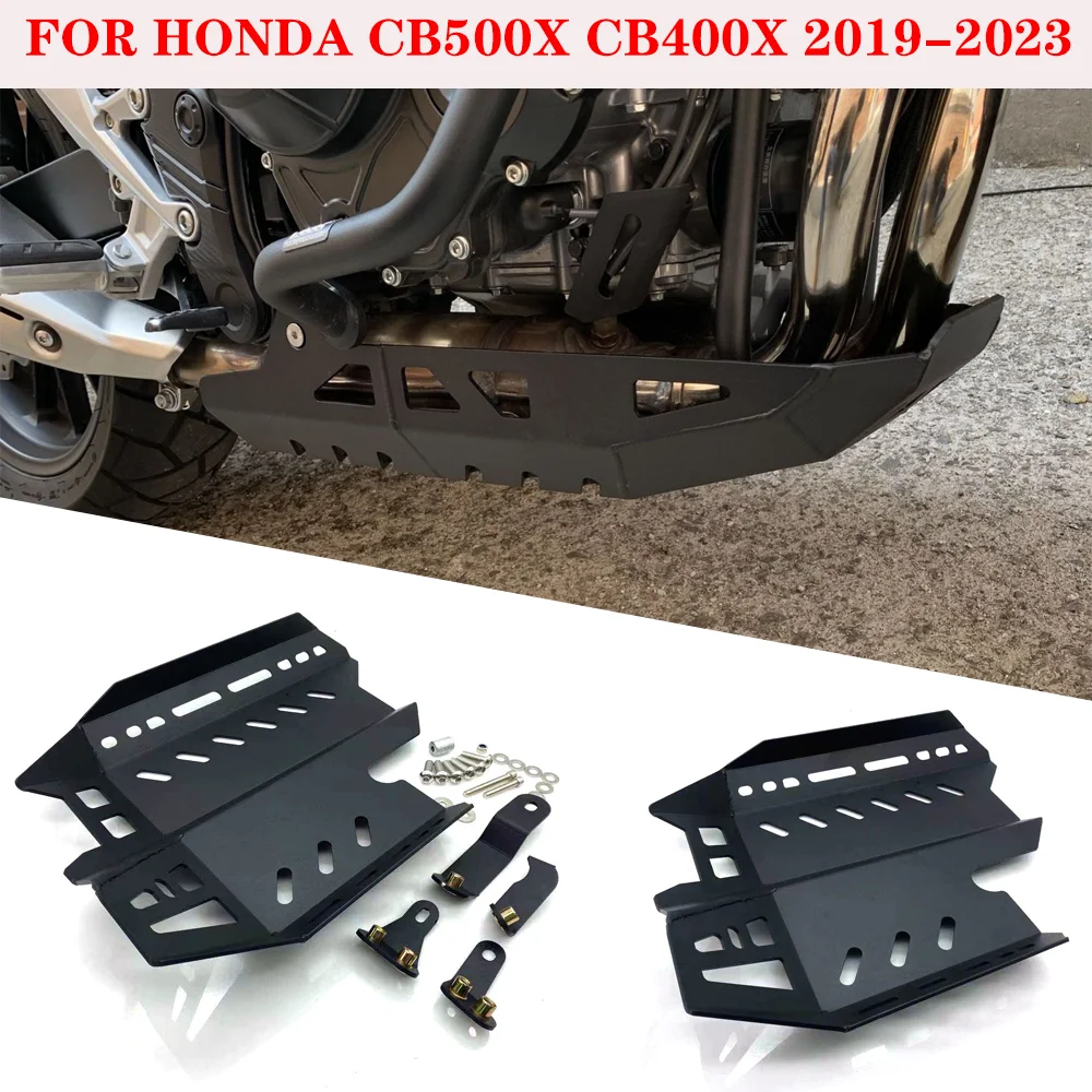 

Motorcycle Engine Protection Cover Chassis Under Guard Skid Plate For Honda CB500X CB400X CB500 CB400 2019 - 2023 Accessories