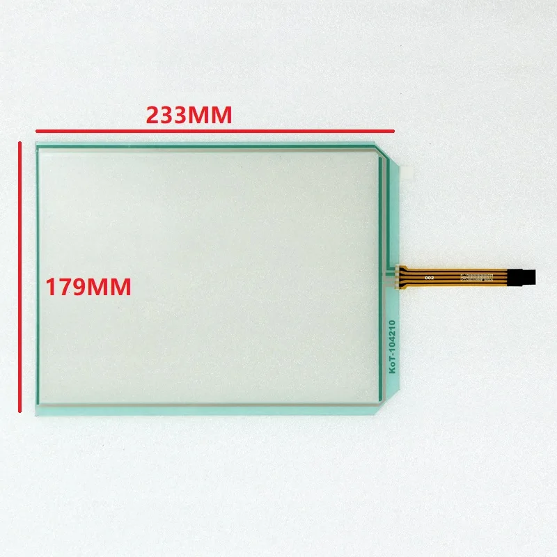 For MicroTouch 3M PN RES-10.4-PL4 95421 4-Wire Touch Screen Digitizer Glass Panel 233*179mm