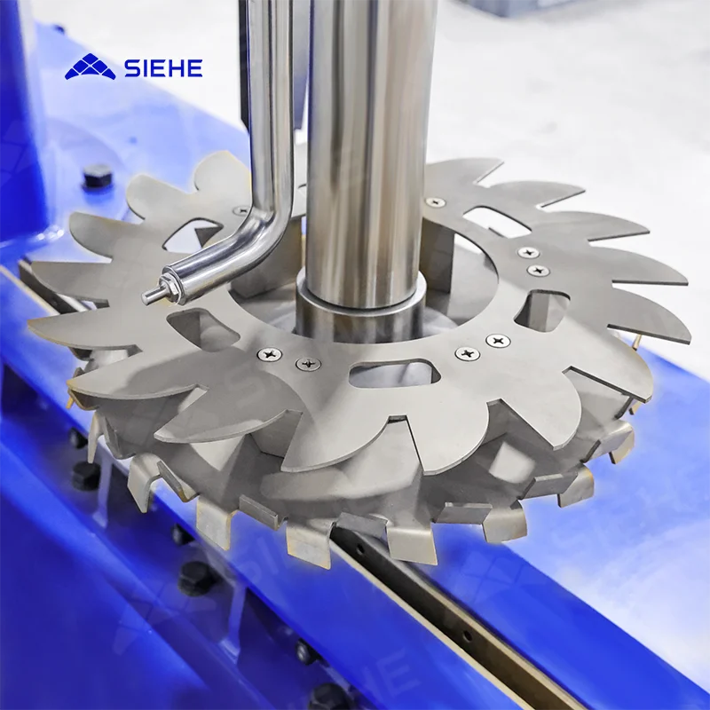 Dispersore ad alta velocità del vuoto dei prodotti chimici della macchina del miscelatore dell'attrezzatura di miscelazione dei liquidi con il raschietto