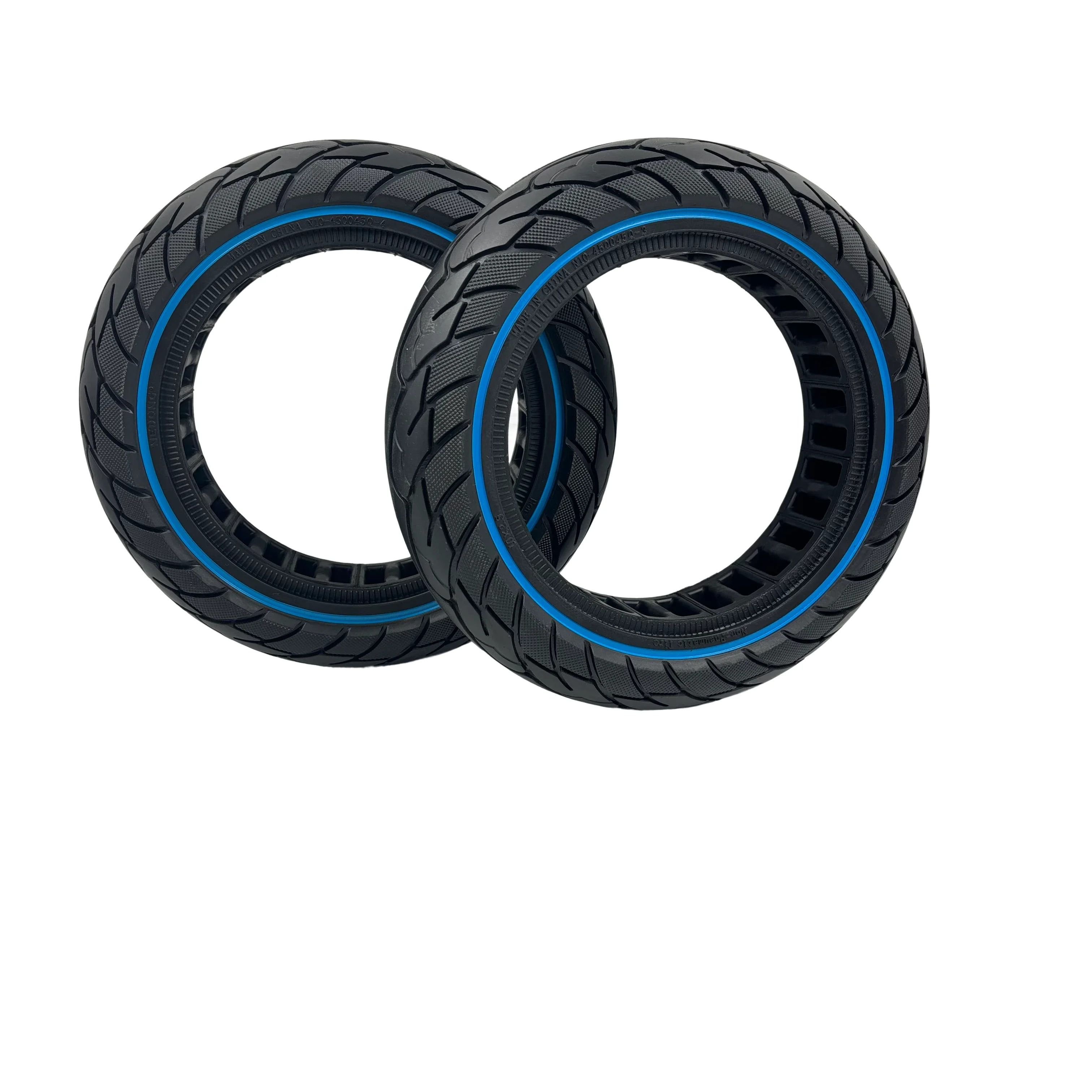 10 inc Tubeless Tires 60/70-6.5 Solid Tire for Ninebot Max G30 Electric Scooter 10 inch Explosion-Proof Hollow Honeycomb Tyre