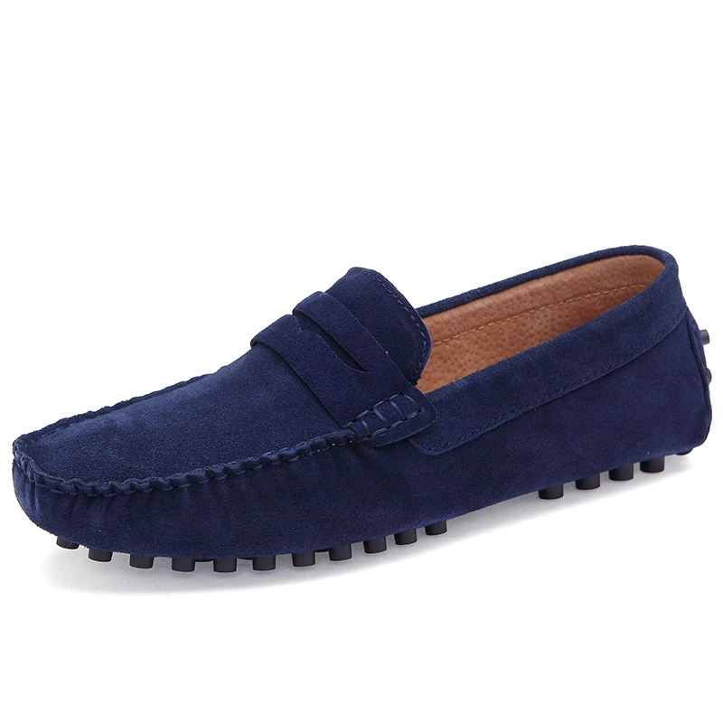 

Genuine Leather Men's Loafers Luxury Men Casual Shoes Fashion Driving Shoes Breathable Slip on Moccasins #K0086