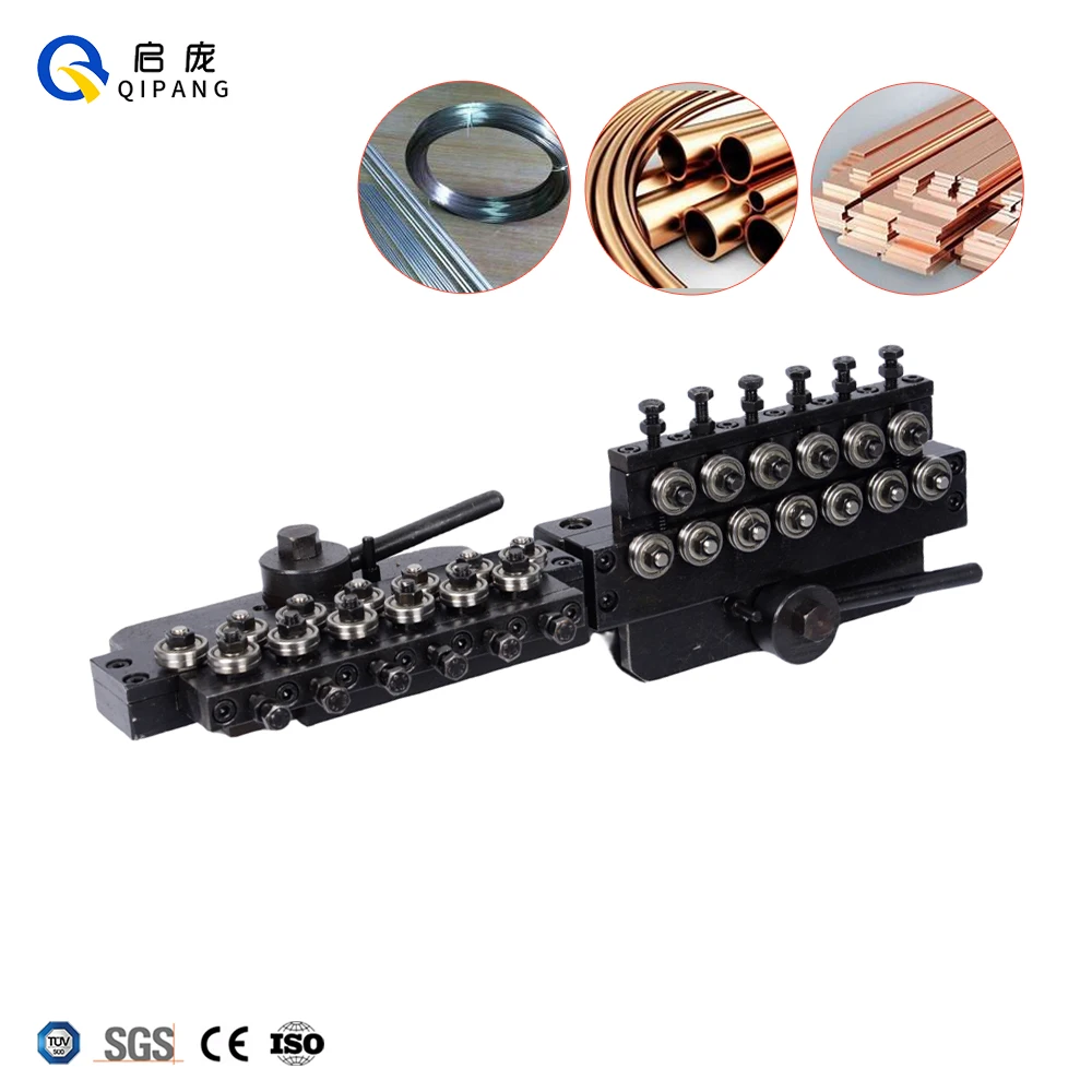 JZQ--5/30 Harga Rendah Dengan 5 Rol Pelurus Pipa Baja Manual Pelurus Kawat Rol Pelurus