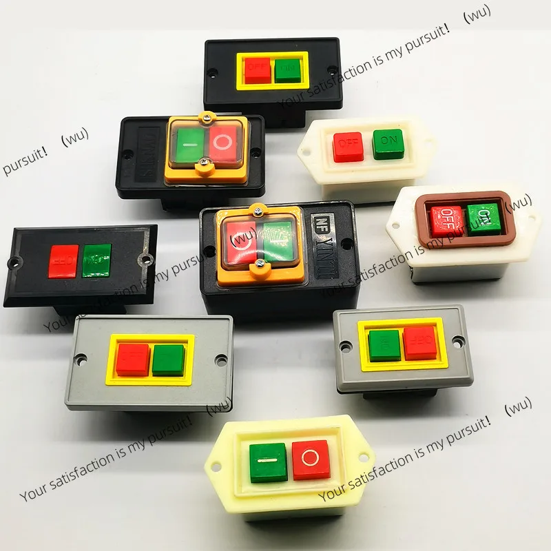 Suitable for Lc3-5-10/KAO-5M-5H-10KH/QKS2/1 start-stop button switch, switch 10A/380V desktop drilling machine