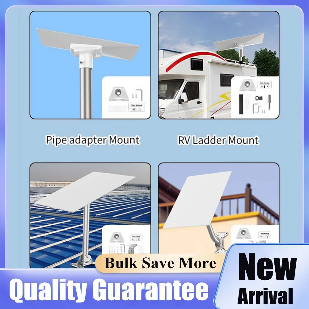 For StarLink Gen 3 RV Ladder Mount Roof Rack Bracket RV Ladder Mount For StarLink Pole Mount for StarLink Mount Kit