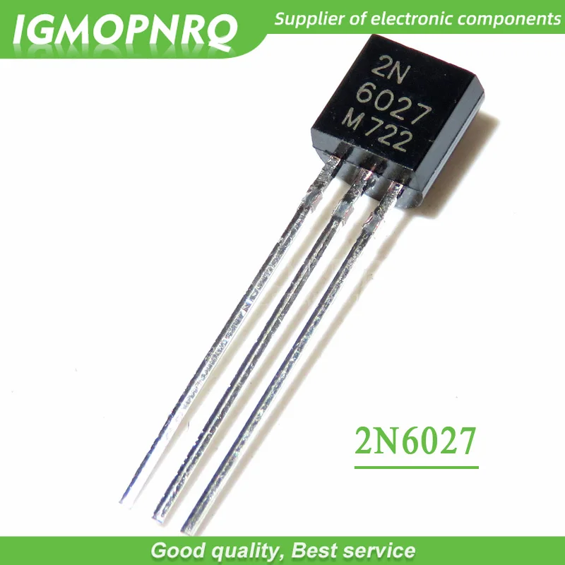 10 pz 2 n6027 6027 TO-92 transistor a giunzione singola programmabile nuovo originale