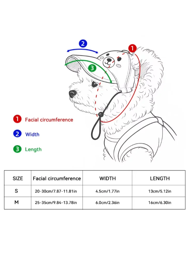 Two-piece fashionable pet sun hat and cool sunglasses set, dog baseball cap and cat head cover