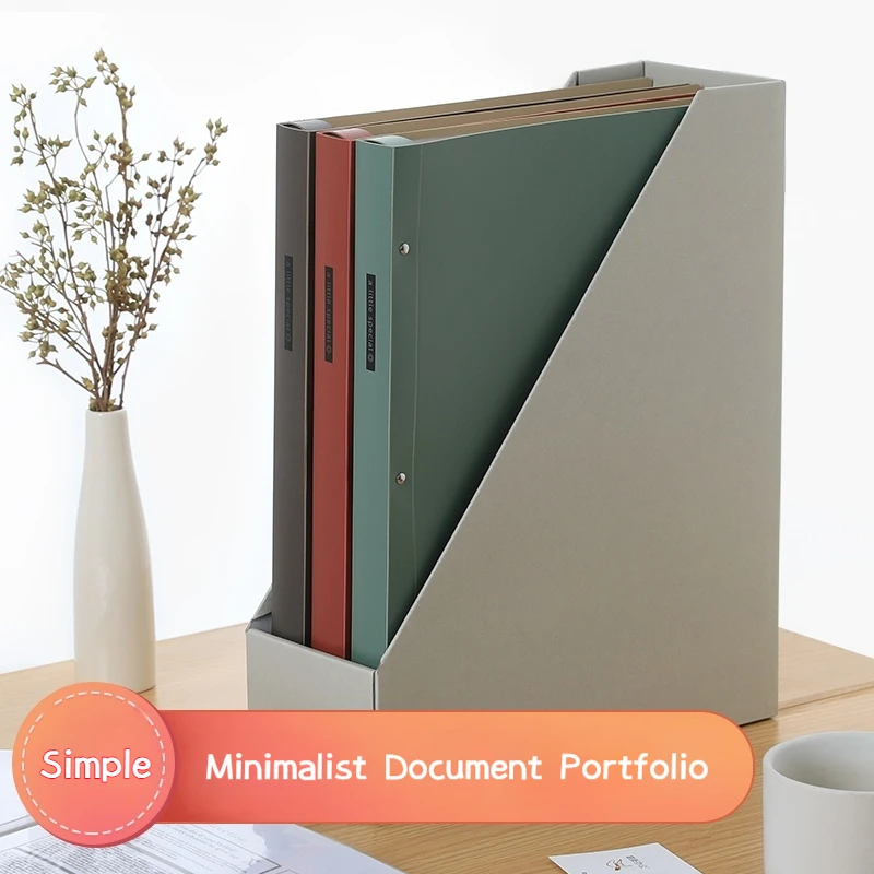A4 Pp مجلدات الملفات السميكة عرض المستندات مجلدات الكتب Morandi اللون مقاوم للماء منتجات الايداع العودة إلى القرطاسية المدرسية