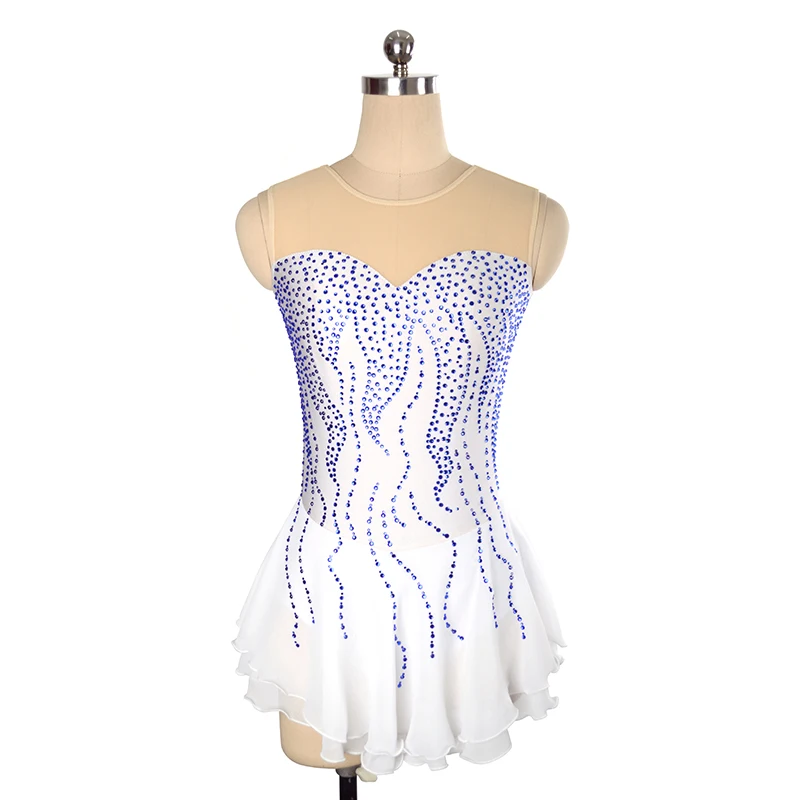 Ropa de actuación de gimnasia rítmica para baile infantil y mujer, ropa de entrenamiento de competición de patinaje artístico, personalización