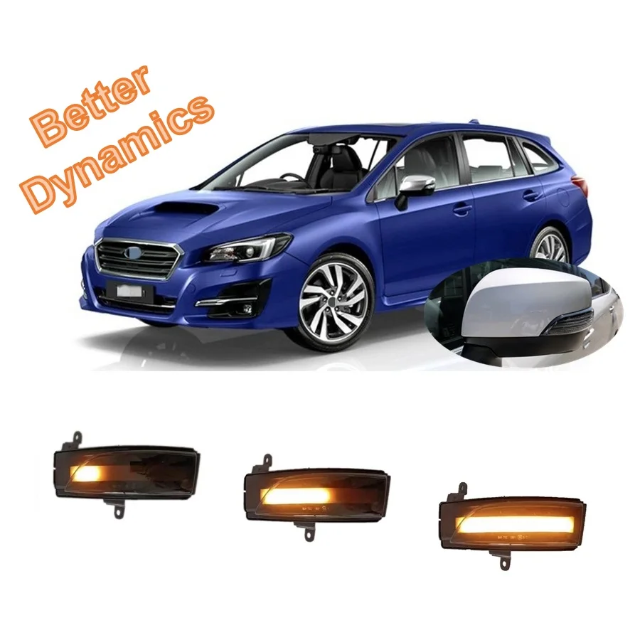 for Subaru Levorg 2015 2016 2017 2018 2019 1.6 2.0 4x4 Side Mirror Dynamic LEM Blinker Indicator Turn Light Signal Lamp