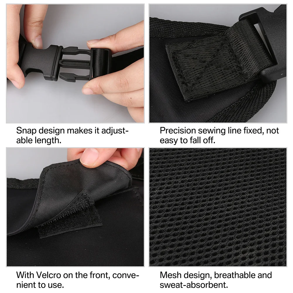 Anti-roubo escondido axilas cinta carteira bolso multifuncional coldre cartão de telefone bolsa de ombro duplo para viagens segurança ao ar livre