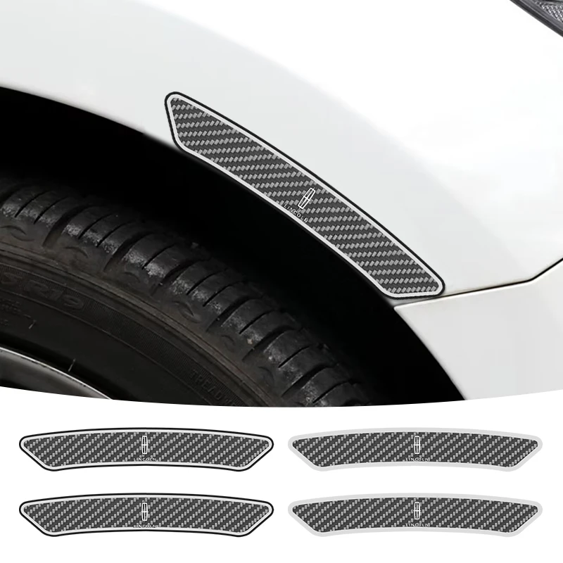 4Pcs Car Styling Wheel Rims Racing Stickers Auto Accessories For Lincoln MKZ MKX Navigator Aviator Nautilus Continental MKC MKT