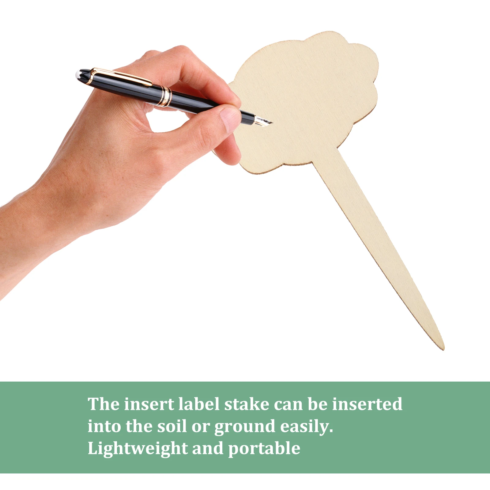 

30 Pcs Wooden Sign Plant Flower Pot Tags Garden Labels Cheese Signs Gardening Supplies Plants Flowers