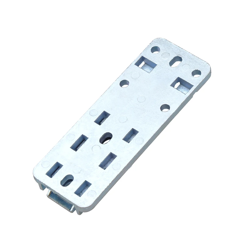 ENMG الثقيلة السكك الحديدية ClipHS-X35 القياسية DIN35mm مكون كهربائي تصاعد قوس يلقي سبائك الزنك يلقي سبائك الزنك كبيرة طويلة #6