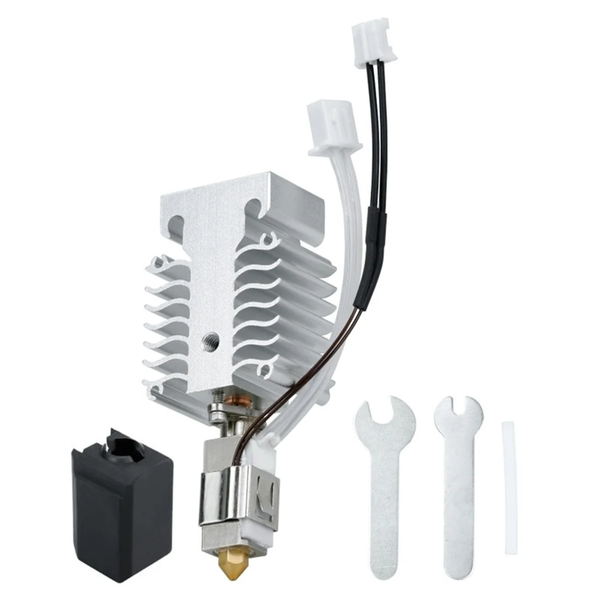 

A71P For 3 V3 SE Hotend Update Kit Heating Block Kit Bimetallic Throat High Temperature Print Head for Ender3 V3 Se