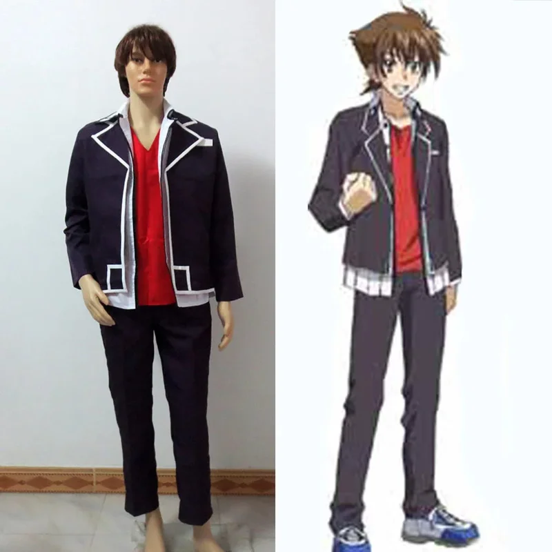 High School DxD Hyoudou Tsto Issei School Uniform Cosplay Costume Full Set Halloween