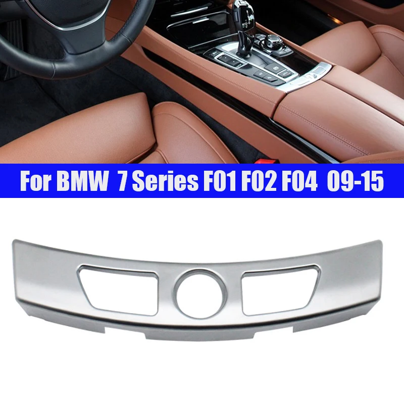 

Car Chrome Silver Central Console Armrest Glove Box Switch Button Trim Lock For BMW 7 Series F01 F02 F04 09-15 51169210430 Auto