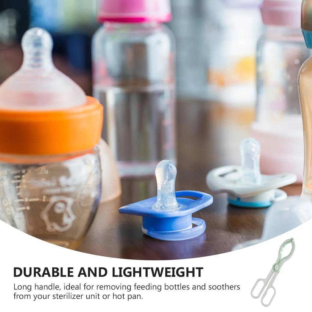 

Щипцы для детских бутылочек Премиум ABS TPE Противоскользящие ножничные зажимы для кормления Стерилизованные щипцы для удаления бутылочек соски