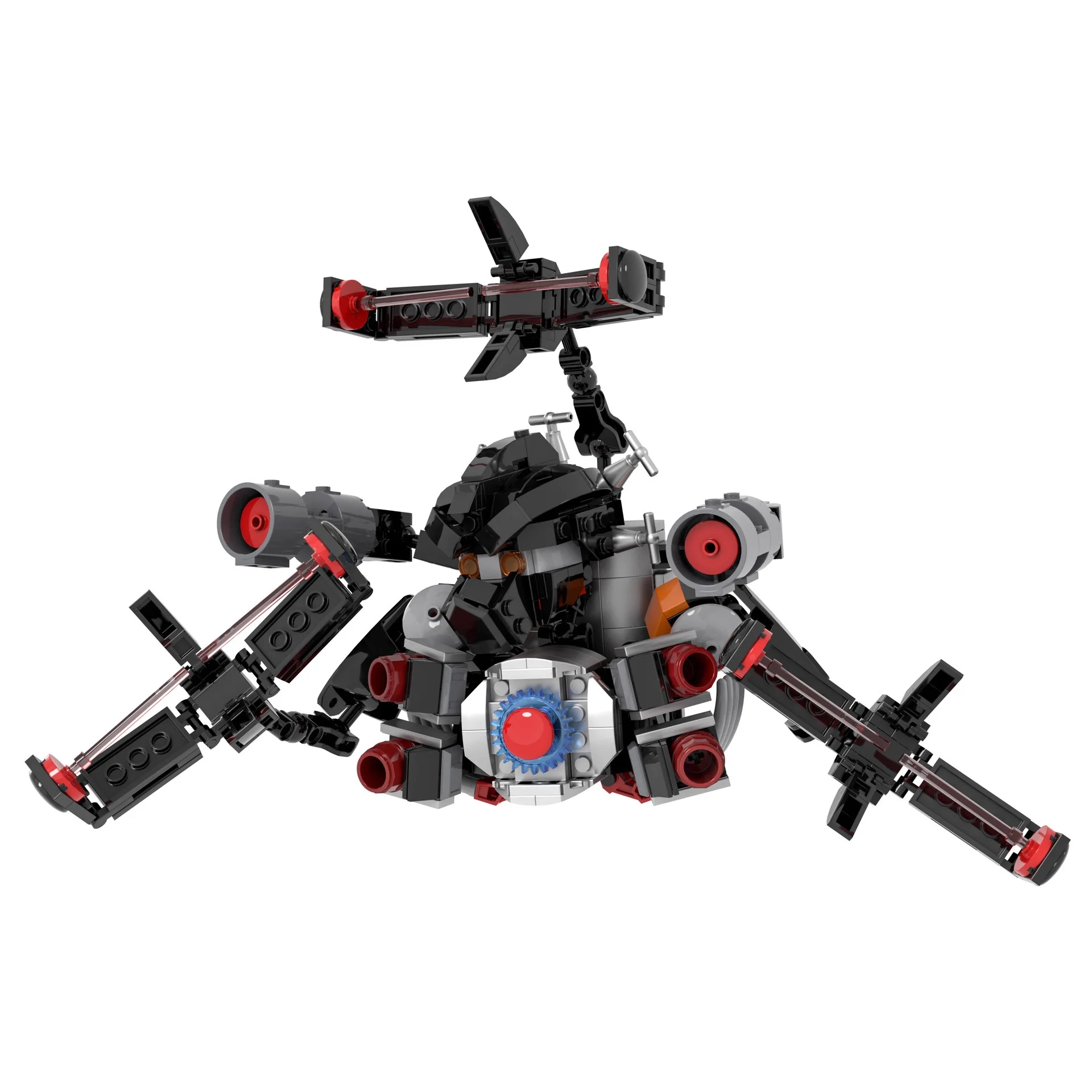 

Maze Witch MOC Cross-border Summer Vacation Hot New Product Astronomy Toilet Man Skibiditoilet Toy Building Block Assembly