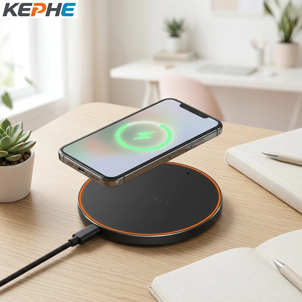 30W Fast Wireless Charger for iPhone 17/16/15/14/13/12 Pro Max, Samsung Galaxy S25‑S20, Huawei, Xiaomi, Google Pixel